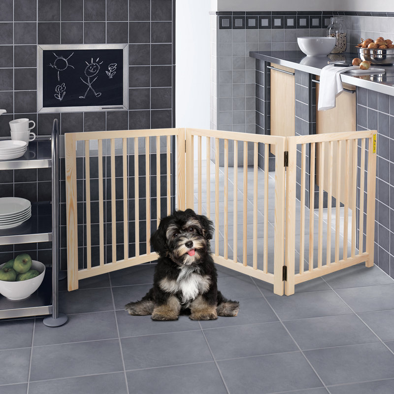 Tucker Murphy Pet™ Noemi 17" H Free Standing Dog Gate & Reviews Wayfair
